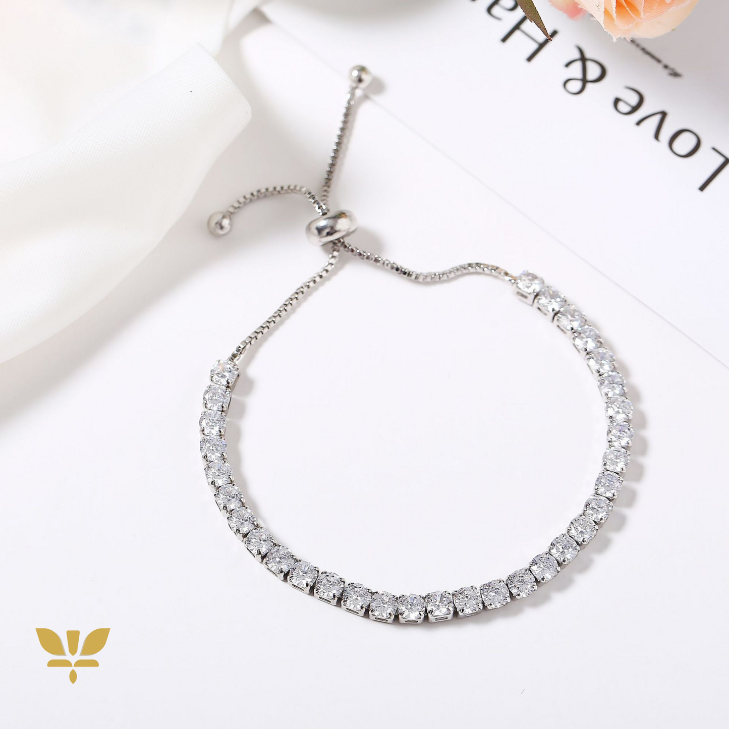 Bracelete de Cristais Rina